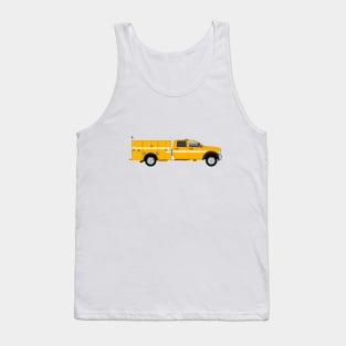 Yellow Quick Response Truck Tank Top